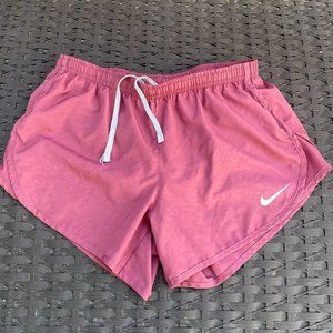 Nike Burgundy Dri-Fit Running Shorts